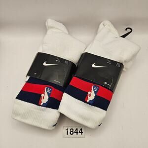 LOT OF 2 - NIKE MEN'S 2XL 75TH ANNIVERSARY KNEE HIGH SOCKS NWT DC8814-100